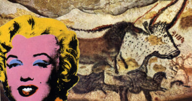 Ori Raz, ANDY WARHOL AT LEVEL TWO IN THE POST MODERN CAVE 15, 2015.